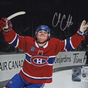 Photo 8X10 Signée par Cole Caufield